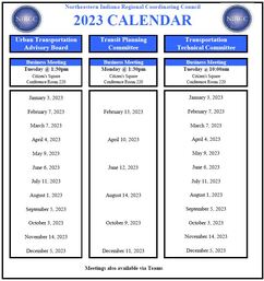 Picture of our 2023 calendar and like to it