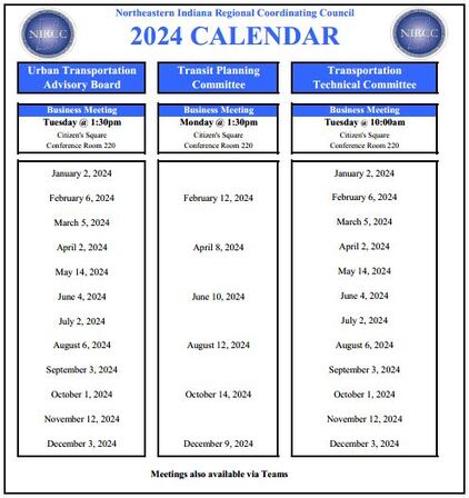 Picture of our 2024 calendar and like to it
