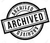Picture of a logo with the word Archived